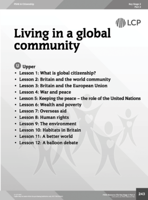 PSHE KS2 Part 2 Unit: Living in a global community