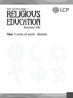 RE KS1 Unit: Beliefs