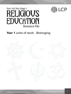 RE KS1 Unit: Belonging