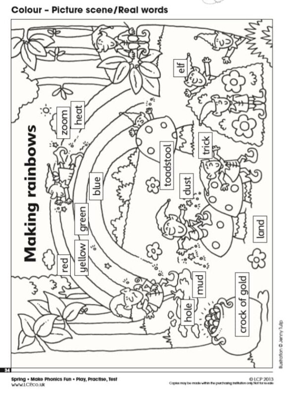 Year 1 Phase 5 Phonics: Colour Topic. Series of Lessons With Texts and Resources - Image 4