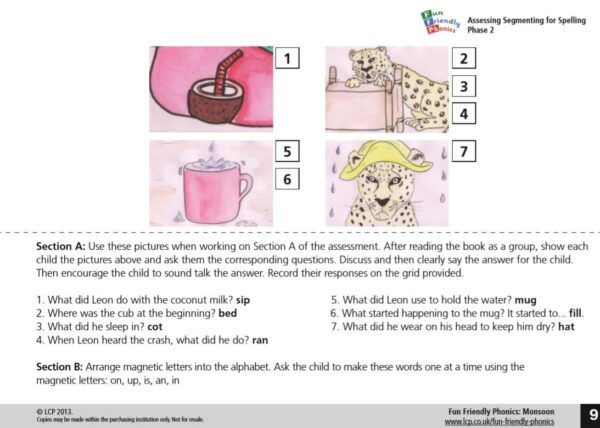 Phase 2- Assessing Segmenting for Spelling -Monsoon - Image 3
