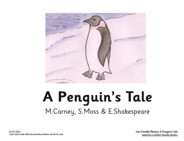 Year 1/2 Phase 5 Phonics- Assessing Segmenting for Spelling- A Penguin's Tale - Image 2