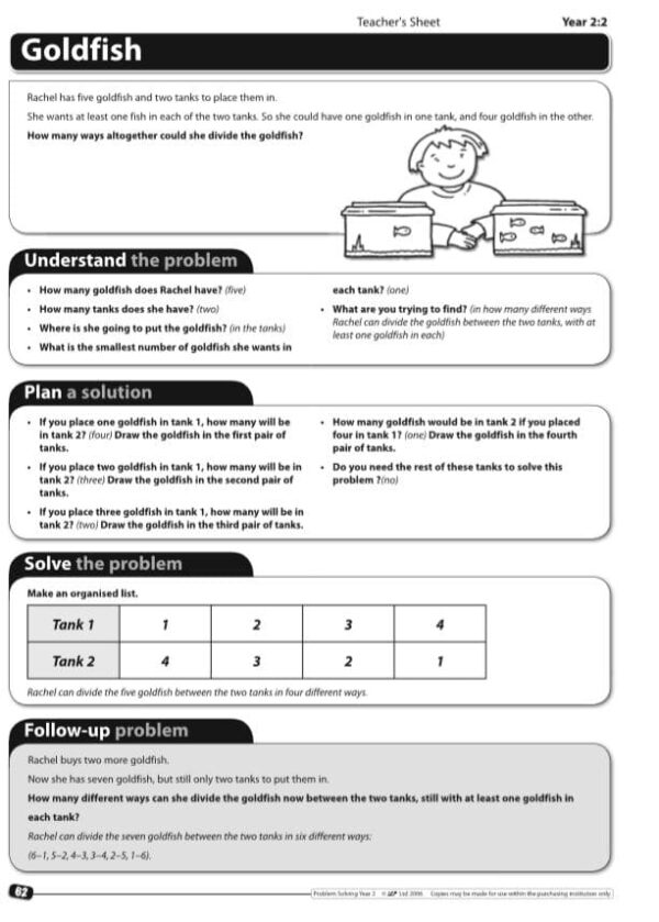 Year 2 Maths Problem Solving: Shape and Measure Puzzles with Answers - Image 3