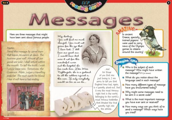 Year 6: English/Literacy Guided Reading-Encouraging talk about Non-Fiction texts