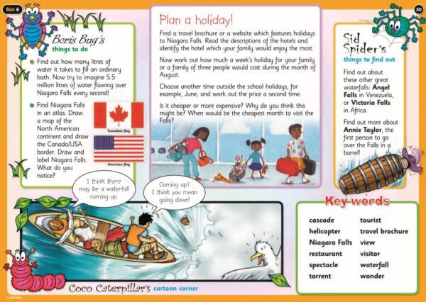 Year 6: Non-Fiction Text, Niagara Falls, Text and Activities