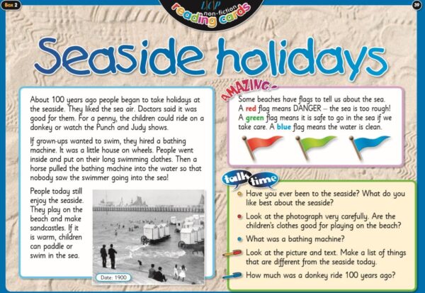 Year 2: Non-Fiction Text, Seaside, Text and Activities