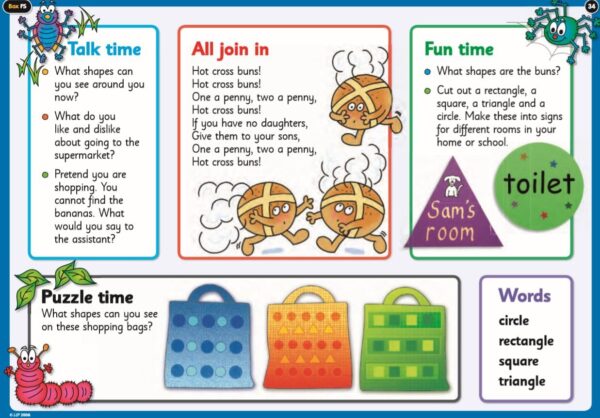 EYFS: Non-Fiction Text, Shape. Text and Activities