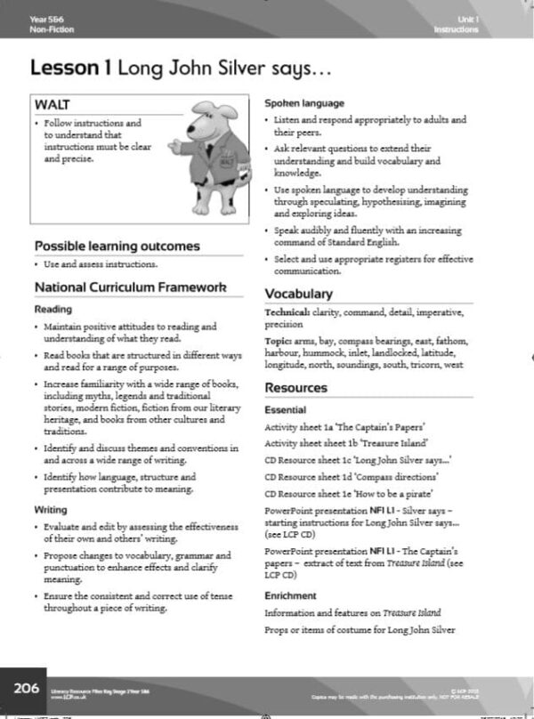 Year 5/6, English, Non-fiction, Instructions Unit - Image 2