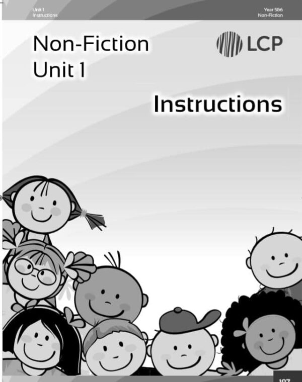 Year 2, English/Literacy Instructions Unit