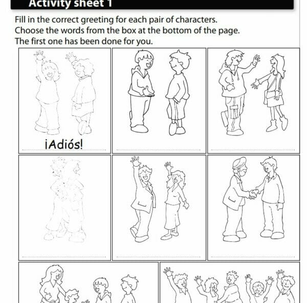MFL - Basics of Spanish - Including Greetings, Numbers, Classroom Objectives etc - Image 2