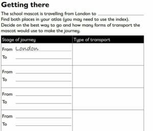 Year 1/2 (KS1)- Geography- Transport- Lesson: How will they get there?