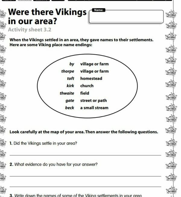 History - Yr 3/4 - Vikings Unit - Why have people invaded and settled in Britain in the past? - Image 4