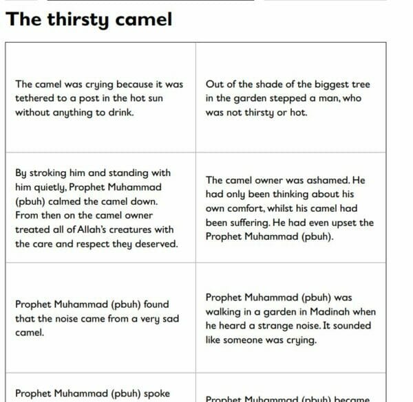 R.E - Year 5 - Islam Unit (12 lesson unit)